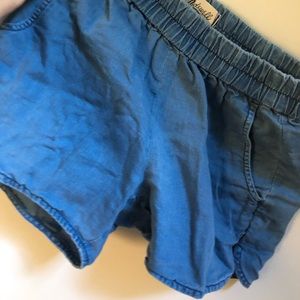 Chambray Madewell Shorts